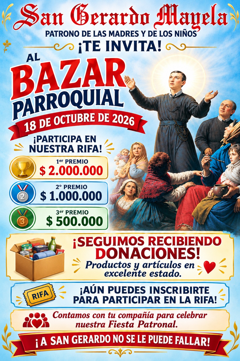 Bazar 18 de octubre del 2026.