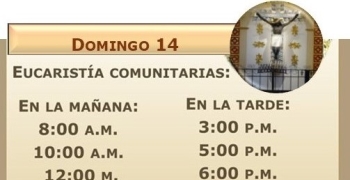 Domingo 14 diciembre día del Señor de los Milagros